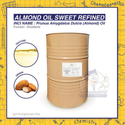 almond oil sweet refined