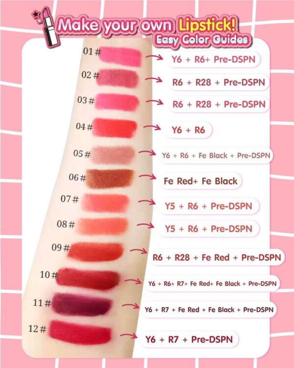 TRULYBRIGHT UNI-LAKE R6 PASTE สีผงบด (Lake Red 6) แบบพร้อมใช้ กระจายตัวได้ดีในเบสน้ำมัน สีเข้มชัดไม่เฟด ใช้สำหรับเมคอัพ - Image 2