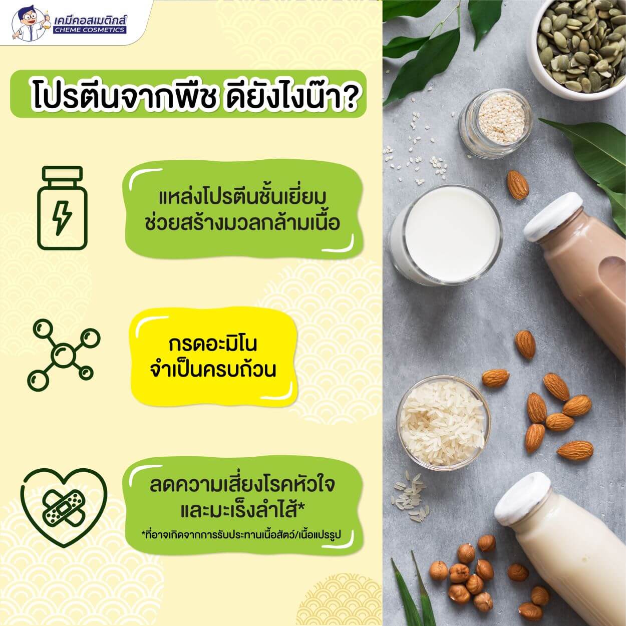 รวมแหล่ง Plant-Based Protein