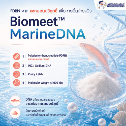 Biomeet MarineDNA (PDRN) DNA แซลมอนบริสุทธิ์ กระตุ้นการฟื้นฟูผิวระดับเซลล์ ต่อต้านริ้วรอยแบบ Self-Healing - Image 2