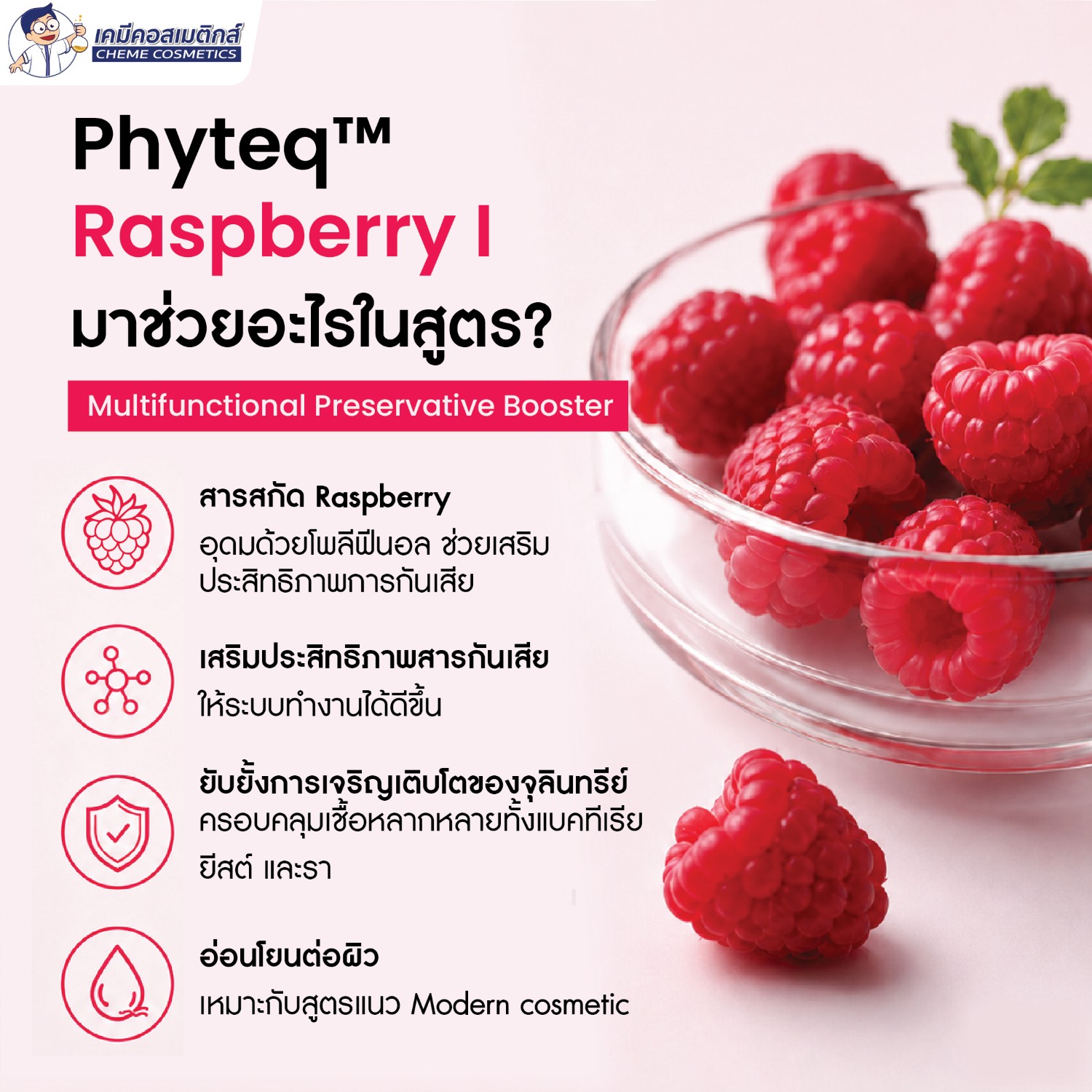 Phyteq Raspberry I มาช่วยอะไรในสูตร?