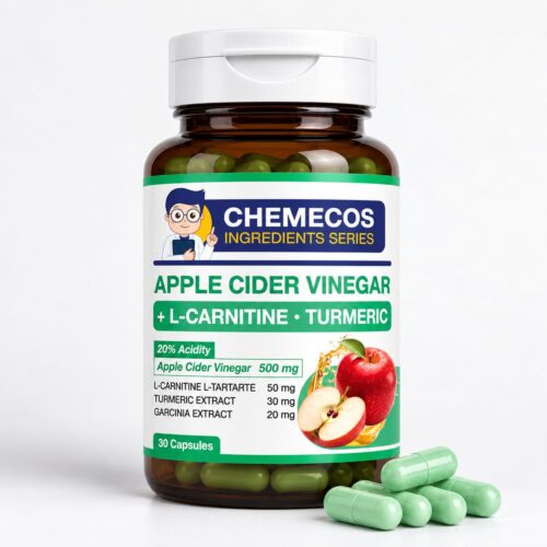 Apple Cider Vinegar + L-Carnitine • Turmeric | CHEMECOS Ingredients Series